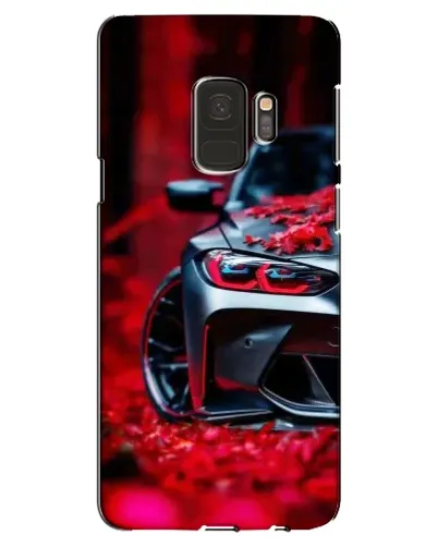 Чехол для Samsung Galaxy S9 (G960) с картинкой «Спортивная BMW и цветы» Чехол для Samsung Galaxy S9 (G960) с картинкой «Спортивная BMW и цветы»