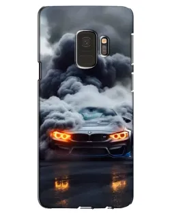 Чехол для Samsung Galaxy S9 (G960) с картинкой «BMW в дыму»