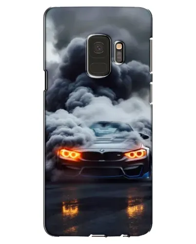 Чехол для Samsung Galaxy S9 (G960) с картинкой «BMW в дыму» Чехол для Samsung Galaxy S9 (G960) с картинкой «BMW в дыму»