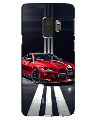 Чехол для Samsung Galaxy S9 (G960) с картинкой «Красная BMW на дороге» Чехол для Samsung Galaxy S9 (G960) с картинкой «Красная BMW на дороге»