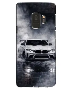Чехол для Samsung Galaxy S9 (G960) с картинкой «BMW сквозь туман»