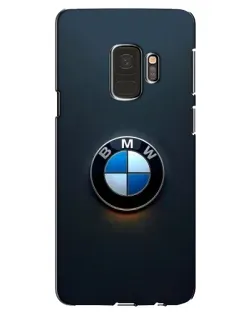 Чехол для Samsung Galaxy S9 (G960) с картинкой «Логотип BMW — минимализм»