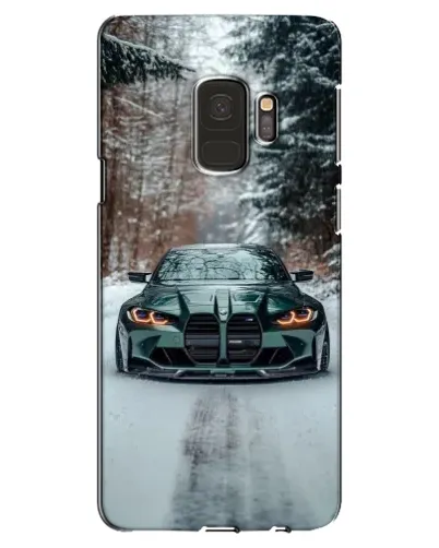 Чехол для Samsung Galaxy S9 (G960) с картинкой «BMW в зимнем лесу» Чехол для Samsung Galaxy S9 (G960) с картинкой «BMW в зимнем лесу»