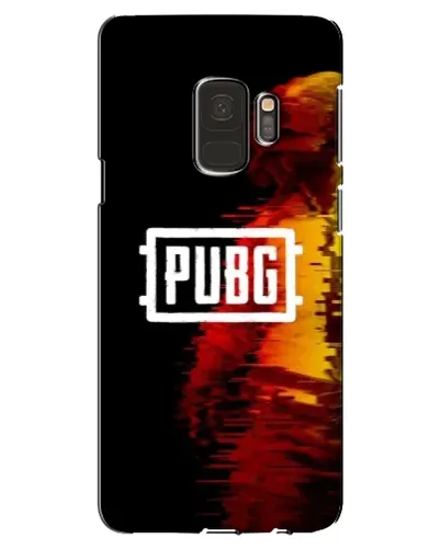 Чехол для Samsung Galaxy S9 (G960) с картинкой «Яркий логотип PUBG»