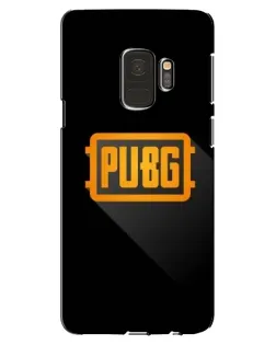 Чехол для Samsung Galaxy S9 (G960) с картинкой «PUBG — рамка лого»