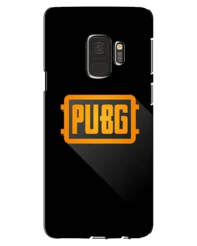 Чехол для Samsung Galaxy S9 (G960) с картинкой «PUBG — рамка лого»