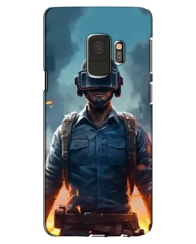 Чехол для Samsung Galaxy S9 (G960) с картинкой «PUBG — реалистичный герой»