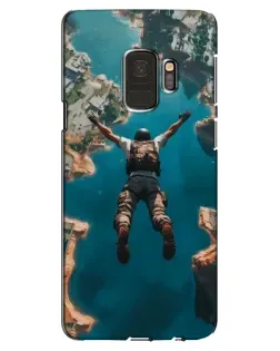 Чехол для Samsung Galaxy S9 (G960) с картинкой «PUBG — свободное падение»