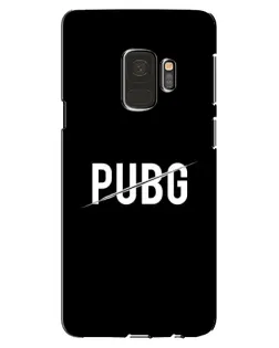 Чехол для Samsung Galaxy S9 (G960) с картинкой «PUBG — белый логотип»