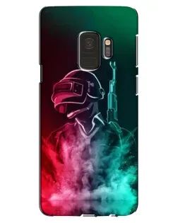 Чехол для Samsung Galaxy S9 (G960) с картинкой «PUBG — огненный воин»