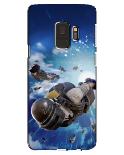 Чехол для Samsung Galaxy S9 (G960) с картинкой «Десант PUBG — прыжок»