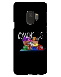 Чехол для Samsung Galaxy S9 (G960) с картинкой «Логотип Among Us» Чехол для Samsung Galaxy S9 (G960) с картинкой «Логотип Among Us»