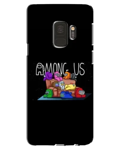 Чехол для Samsung Galaxy S9 (G960) с картинкой «Логотип Among Us» Чехол для Samsung Galaxy S9 (G960) с картинкой «Логотип Among Us»