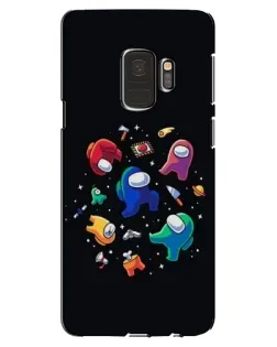 Чехол для Samsung Galaxy S9 (G960) с картинкой «Among Us космос»