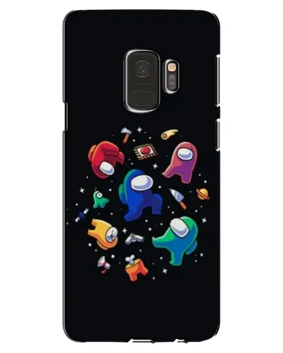 Чехол для Samsung Galaxy S9 (G960) с картинкой «Among Us космос» Чехол для Samsung Galaxy S9 (G960) с картинкой «Among Us космос»