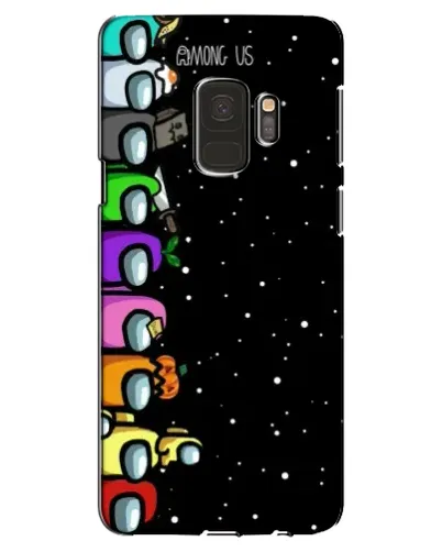 Чехол для Samsung Galaxy S9 (G960) с картинкой «Команда Among Us» Чехол для Samsung Galaxy S9 (G960) с картинкой «Команда Among Us»