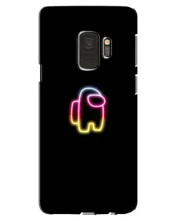 Чехол для Samsung Galaxy S9 (G960) с картинкой «Among Us градиент»