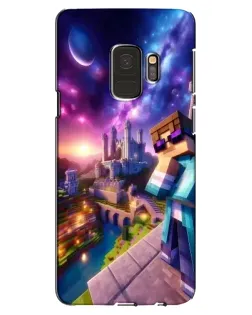 Чехол для Samsung Galaxy S9 (G960) с картинкой «Стив и космос»