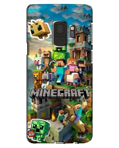 Чехол для Samsung Galaxy S9 (G960) с картинкой «Замок Minecraft»
