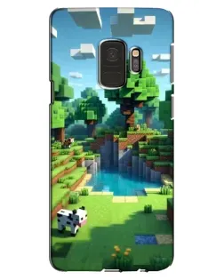 Чехол для Samsung Galaxy S9 (G960) с картинкой «Minecraft летний день»