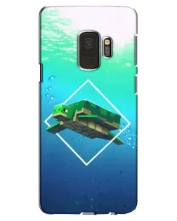 Чехол для Samsung Galaxy S9 (G960) с картинкой «Черепаха Minecraft» Чехол для Samsung Galaxy S9 (G960) с картинкой «Черепаха Minecraft»