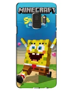 Чехол для Samsung Galaxy S9 (G960) с картинкой «Губка Боб Minecraft» Чехол для Samsung Galaxy S9 (G960) с картинкой «Губка Боб Minecraft»