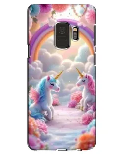 Чехол для Samsung Galaxy S9 (G960) с картинкой «Радуга и единороги» Чехол для Samsung Galaxy S9 (G960) с картинкой «Радуга и единороги»
