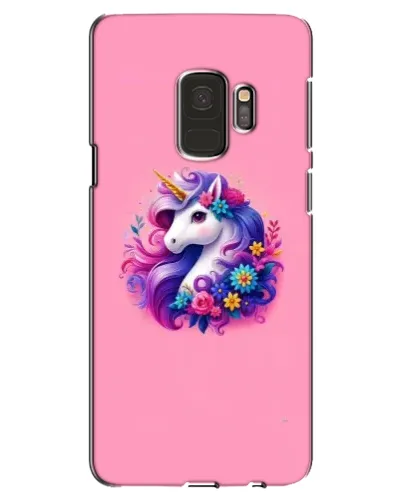 Чехол для Samsung Galaxy S9 (G960) с картинкой «Сказочный единорог»