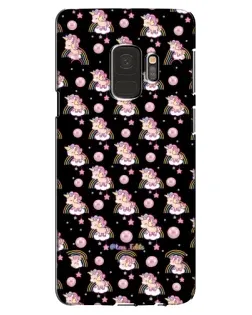 Чехол для Samsung Galaxy S9 (G960) с картинкой «Magic Unicorn паттерн»