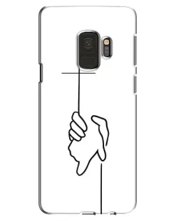 Чехол для Samsung Galaxy S9 (G960) с картинкой «Рука держит»