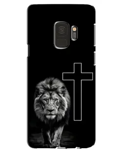 Чехол для Samsung Galaxy S9 (G960) с картинкой «Лев и Крест»