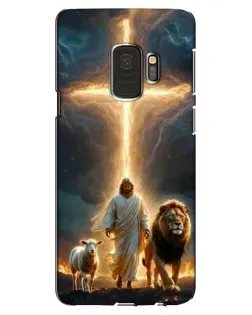Чехол для Samsung Galaxy S9 (G960) с картинкой «Лев Иуды и Свет»