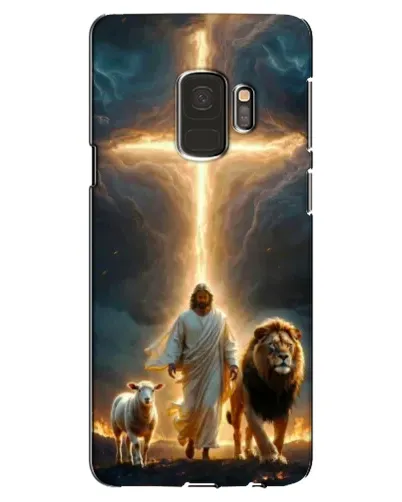 Чехол для Samsung Galaxy S9 (G960) с картинкой «Лев Иуды и Свет»