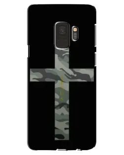 Чехол для Samsung Galaxy S9 (G960) с картинкой «Милитари Крест»