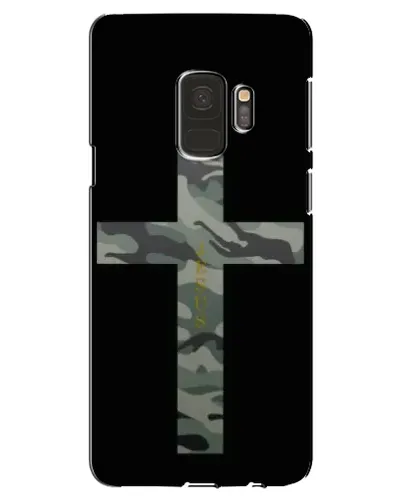 Чехол для Samsung Galaxy S9 (G960) с картинкой «Милитари Крест»
