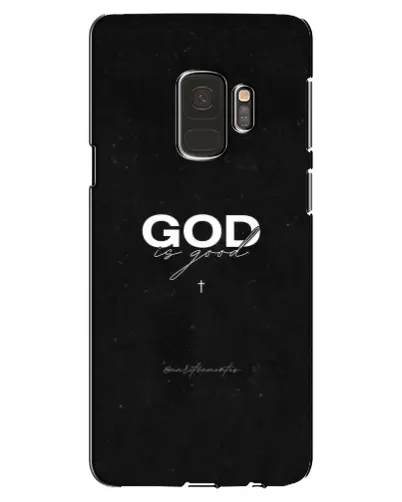 Чехол для Samsung Galaxy S9 (G960) с картинкой «GOD — Бог над всем»