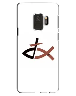 Чехол для Samsung Galaxy S9 (G960) с картинкой «Рыба и крест»