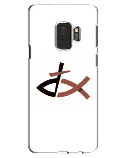Чехол для Samsung Galaxy S9 (G960) с картинкой «Рыба и крест»