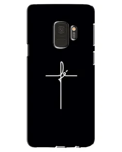 Чехол для Samsung Galaxy S9 (G960) с картинкой «Тонкий крест» Чехол для Samsung Galaxy S9 (G960) с картинкой «Тонкий крест»