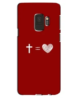 Чехол для Samsung Galaxy S9 (G960) с картинкой «Уравнение любви» Чехол для Samsung Galaxy S9 (G960) с картинкой «Уравнение любви»