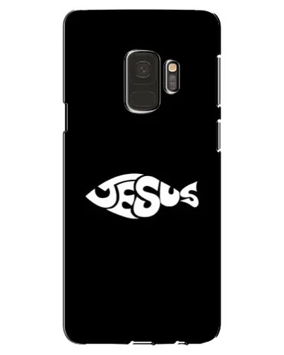 Чехол для Samsung Galaxy S9 (G960) с картинкой «Рыба Jesus» Чехол для Samsung Galaxy S9 (G960) с картинкой «Рыба Jesus»
