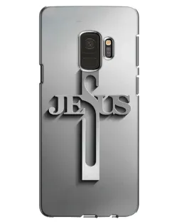 Чехол для Samsung Galaxy S9 (G960) с картинкой «Металлический крест Jesus» Чехол для Samsung Galaxy S9 (G960) с картинкой «Металлический крест Jesus»