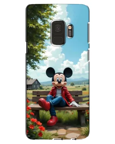 Чехол для Samsung Galaxy S9 (G960) с картинкой «Микки на скамейке» Чехол для Samsung Galaxy S9 (G960) с картинкой «Микки на скамейке»