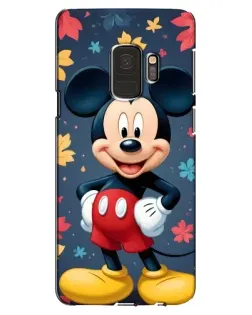 Чехол для Samsung Galaxy S9 (G960) с картинкой «Осенний Mickey Mouse»