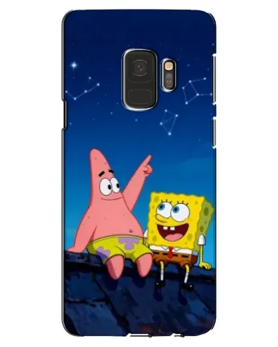 Чехол для Samsung Galaxy S9 (G960) с картинкой «Губка Боб и Патрик ночью» Чехол для Samsung Galaxy S9 (G960) с картинкой «Губка Боб и Патрик ночью»