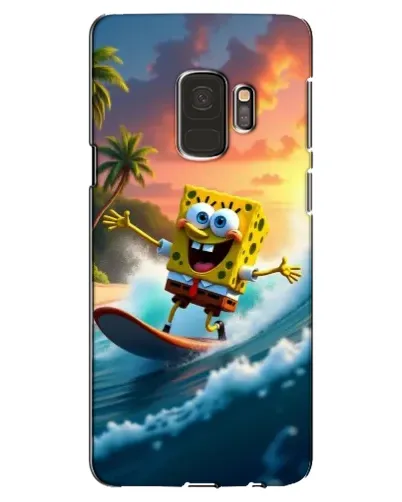 Чехол для Samsung Galaxy S9 (G960) с картинкой «Губка Боб серфингист» Чехол для Samsung Galaxy S9 (G960) с картинкой «Губка Боб серфингист»