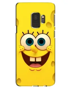 Чехол для Samsung Galaxy S9 (G960) с картинкой «Губка Боб улыбка»