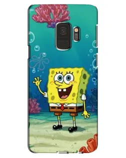 Чехол для Samsung Galaxy S9 (G960) с картинкой «Подводный привет»