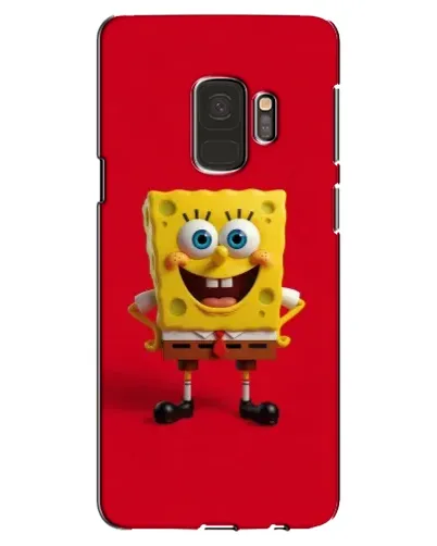 Чехол для Samsung Galaxy S9 (G960) с картинкой «Спанч Боб на красном» Чехол для Samsung Galaxy S9 (G960) с картинкой «Спанч Боб на красном»