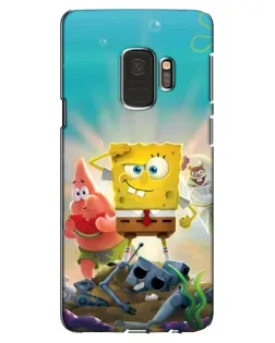 Чехол для Samsung Galaxy S9 (G960) с картинкой «Спанч Боб победитель»
